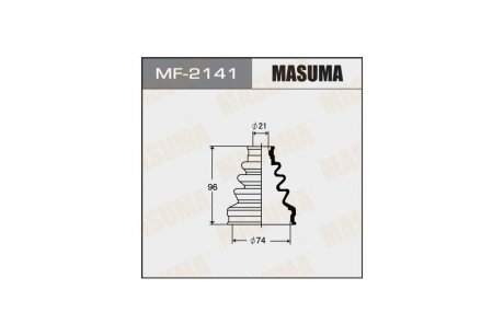 Пыльник ШРУСа внутреннего Honda Accord (-09), Civic (-10) (MF-2141) MASUMA MF2141