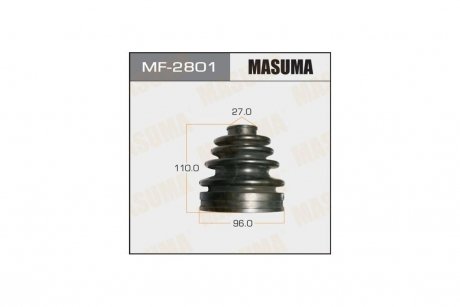 Пыльник ШРУСа внутреннего Toyota Land Cruiser (-07) (MF-2801) MASUMA MF2801 (фото 1)