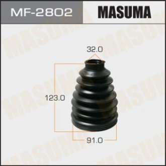 Пыльник ШРУСа MF-2802 (пластик) + спецхомут TOYOTA HILUX VII (MF-2802) MASUMA 'MF2802 (фото 1)