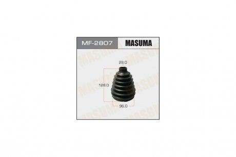 Пыльник ШРУСа наружный(пластик)+спецхомут Nissan Murano (04-08) (MF-2807) MASUMA MF2807 (фото 1)