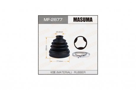Пыльник ШРУСа MF-2877 MASUMA MF2877