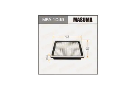 Фильтр воздушный Subaru Forester (07-), Impreza (07-), Legacy, Outback (03-), XV (11-) (MFA-1049) MASUMA MFA1049