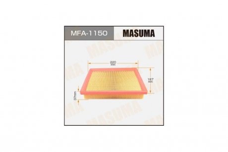 Фильтр воздушный A-1027 MASUMA MFA1150 (фото 1)