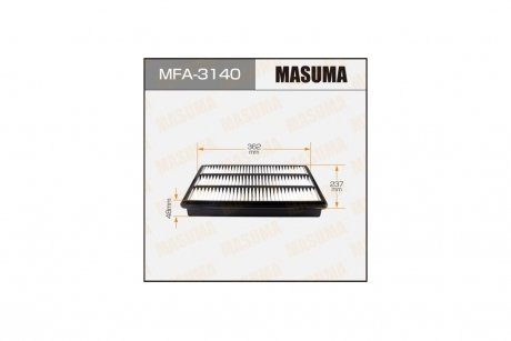 Фільтр повітряний A-3017 (MFA-3140) MASUMA MFA3140 (фото 1)