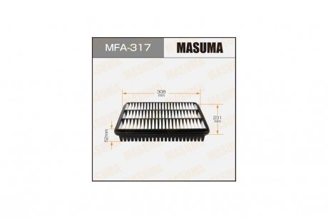 Фильтр воздушный (MFA-317) MASUMA MFA317 (фото 1)