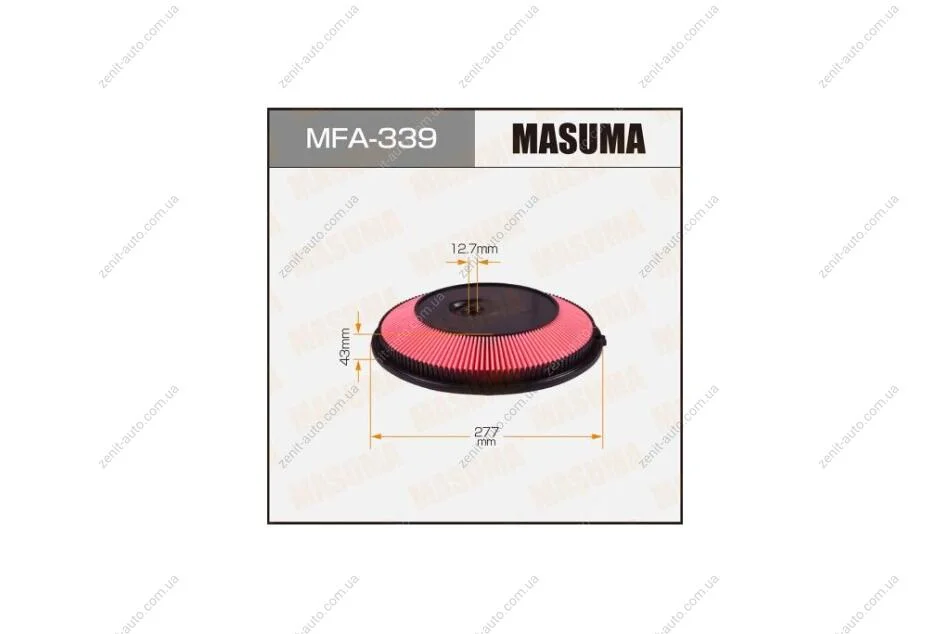 Фільтр повітряний (MFA-339) MASUMA MFA339 (фото 1)