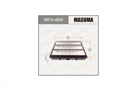 Фильтр воздушный A-346 MASUMA MFA469 (фото 1)