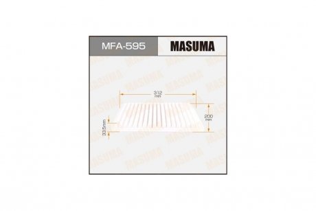 Фільтр повітряний (MFA-595) MASUMA MFA595 (фото 1)