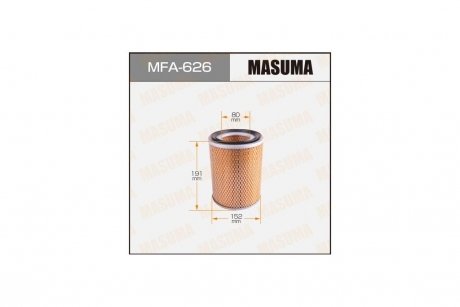 Фільтр повітряний (MFA-626) MASUMA MFA626