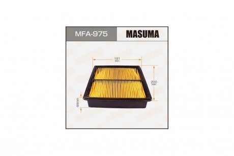 Фільтр повітряний (MFA-975) MASUMA MFA975
