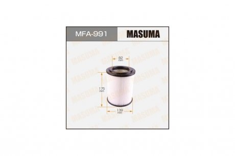 Фильтр воздушный HONDA CIVIC VIII, TOYOTA AVENSIS (05-08) MASUMA MFA991