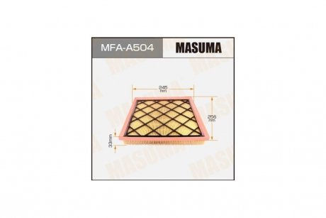 Фільтр повітряний (MFA-A504) MASUMA MFAA504