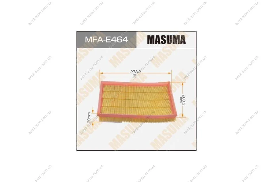 Фильтр воздушный A0290 BMW X6 (F16)X3 (F25)(1/20) (MFA-E464) MASUMA MFAE464 (фото 1)