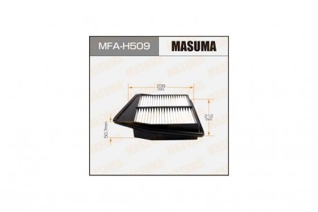 Фильтр воздушный Honda Accord 2.4 (09-) (MFA-H509) MASUMA MFAH509 (фото 1)