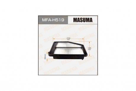 Фільтр повітряний (MFA-H519) MASUMA MFAH519