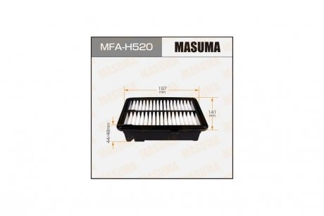 Фільтр повітряний Honda Fit, HR-V, Jaz (15-) USA MASUMA MFAH520 (фото 1)