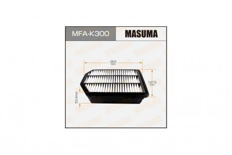 Фільтр повітряний (MFA-K300) MASUMA MFAK300