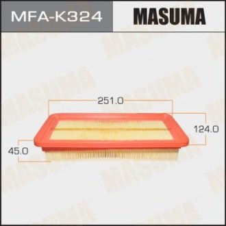 Фільтр повітряний (MFA-K324) MASUMA MFAK324