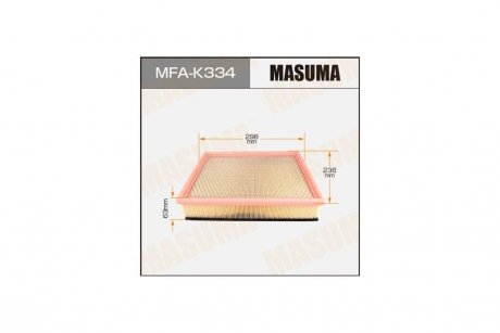 Фільтр повітряний (MFA-K334) MASUMA MFAK334 (фото 1)