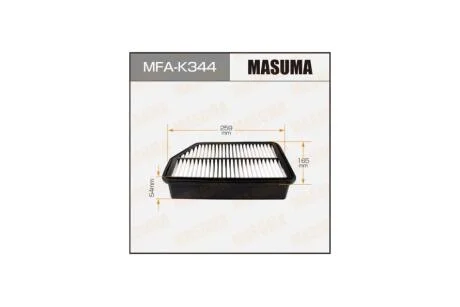 Фильтр воздушный A9323 HYUNDAI/ IX35 (MFA-K344) MASUMA MFAK344