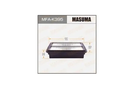 Фильтр воздушный (MFA-K395) MASUMA MFAK395