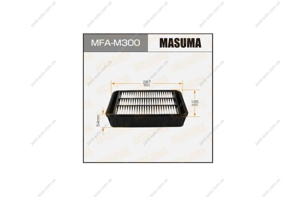 Фільтр повітряний (MFA-M300) MASUMA MFAM300 (фото 1)