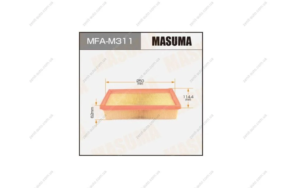 Фільтр повітряний MMC/COLT/Z3#A (MFA-M311) MASUMA MFAM311 (фото 1)