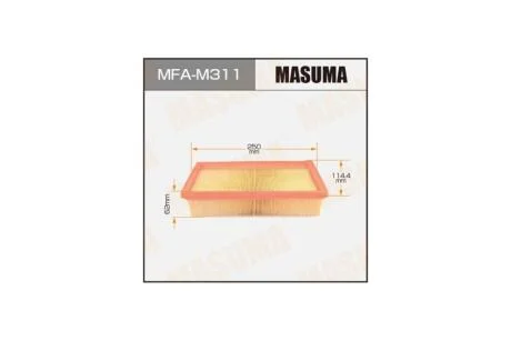 Фільтр повітряний MMC/COLT/Z3#A (MFA-M311) MASUMA MFAM311