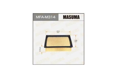 Фільтр повітряний (MFA-M314) MASUMA MFAM314