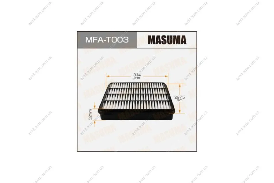 Фильтр воздушный Lexus LX570/ Toyota Land Cruiser, Sequoia, Tundra (07-) (MFA-T003) MASUMA MFAT003 (фото 1)