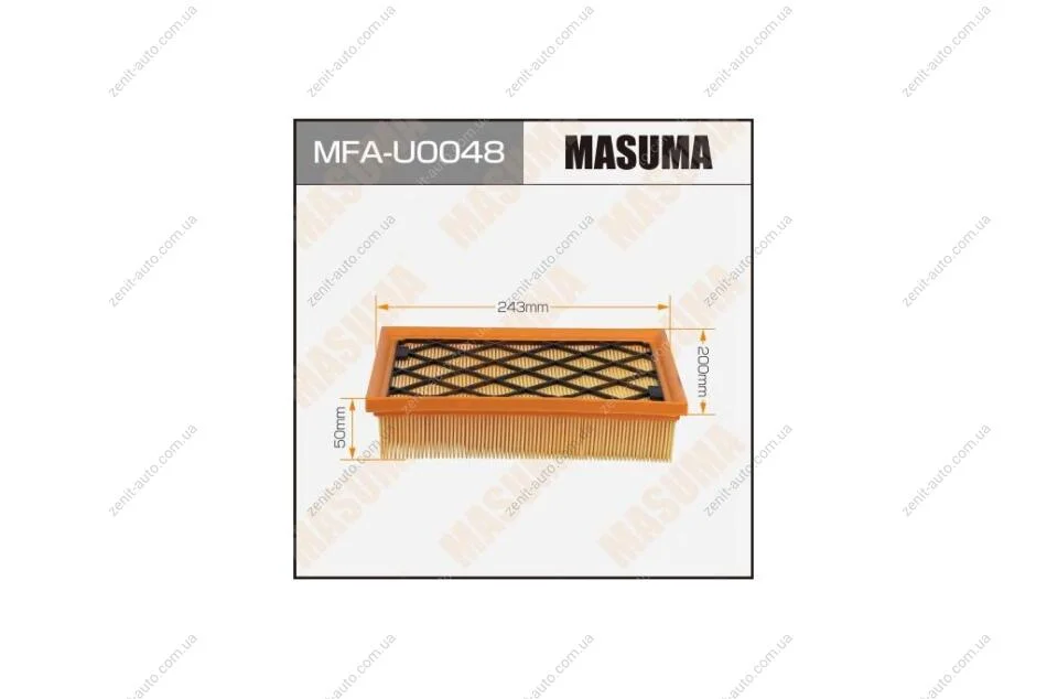 Фільтр повітряний FORD MONDEO(1/44) (MFA-U0048) MASUMA MFAU0048 (фото 1)