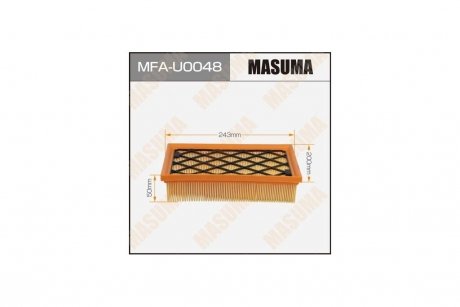 Фильтр воздушный FORD MONDEO(1/44) MASUMA MFAU0048 (фото 1)
