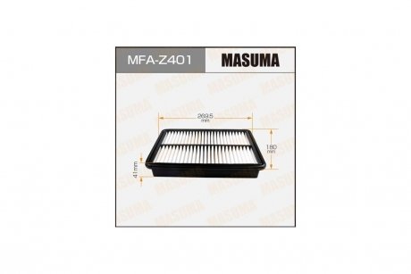 Фільтр повітряний Mazda CX-5 (11-), 3 (13-), 6 (12-) (MFA-Z401) MASUMA MFAZ401 (фото 1)