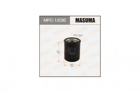 Фильтр масляный Nissan Pathfinder (05-14), Patrol (05-) (MFC-1236) MASUMA MFC1236 (фото 1)