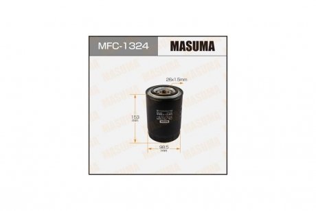 Фільтр масляний Mitsubishi Pajero (00-) D 3.2 (MFC-1324) MASUMA MFC1324 (фото 1)