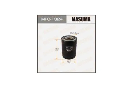 Фільтр масляний Mitsubishi Pajero (00-) D 3.2 (MFC-1324) MASUMA MFC1324