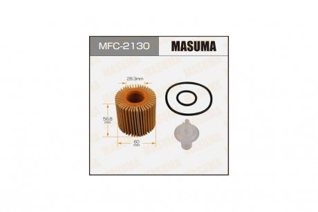 Фільтр масляний (MFC-2130) MASUMA MFC2130 (фото 1)