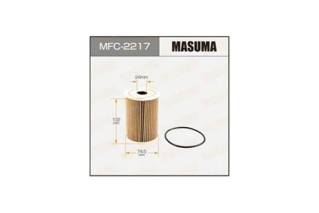 Фильтр масляный NISSAN PATROL, TERRANO (MFC-2217) MASUMA MFC2217