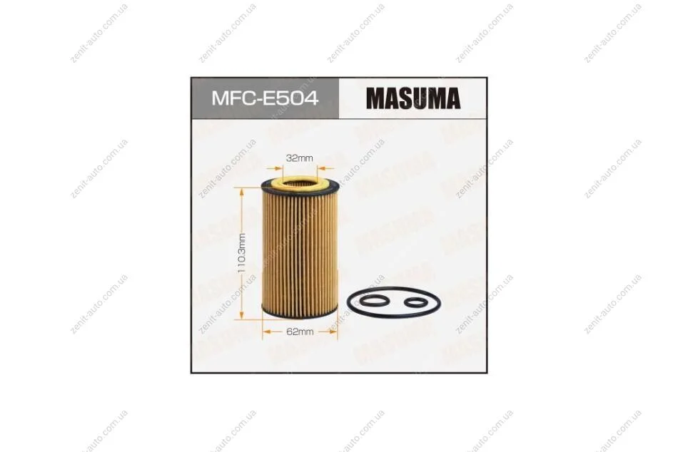 Фильтр масляный INFINITI QX30 2.2 D AWD (16-21) (MFC-E504) MASUMA MFCE504 (фото 1)