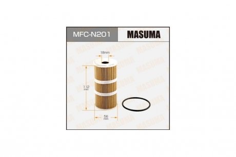 Масляний фільтр NISSAN QASHQAI MASUMA MFCN201 (фото 1)