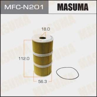 Масляний фільтр NISSAN QASHQAI MASUMA MFCN201