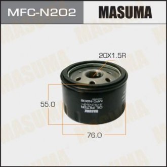 Фільтр масляний C0001 (MFC-N202) MASUMA MFCN202