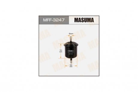Фильтр топливный высокого давления NISSAN QASHQAI II (MFF-3247) MASUMA MFF3247 (фото 1)