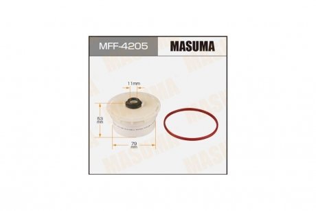 Фільтр паливний (вставка) Toyota Land Cruiser (07-) Disel (MFF-4205) MASUMA MFF4205 (фото 1)