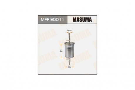 Фільтр паливний Ford Focus (-05)/ Mazda 3 (03-13) (MFF-E0011) MASUMA MFFE0011 (фото 1)