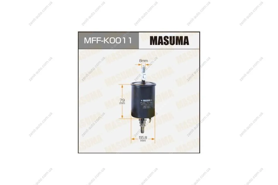 Фильтр топливный высокого давления, CHEVROLET EPICA (06-) (MFFK0011) MASUMA 'MFFK0011 (фото 1)