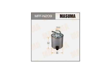 Фильтр топливный Nissan Navara (06-13), Pathfinder (06-) (MFF-N209) MASUMA MFFN209 (фото 1)