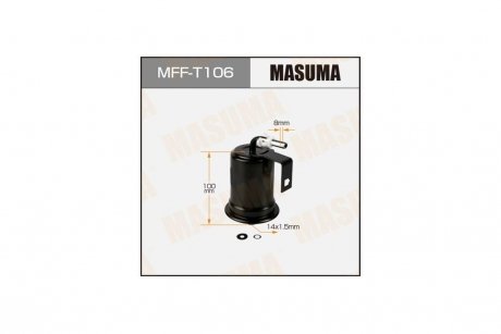Фильтр топливный (MFF-T106) MASUMA MFFT106 (фото 1)