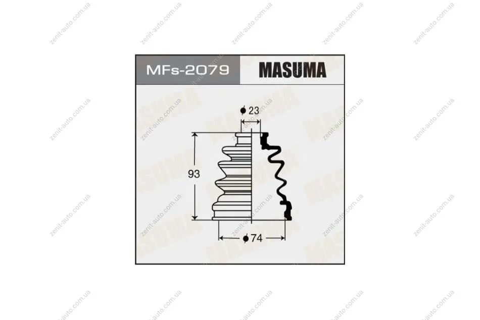 Пильовик ШРКШ (MFs-2079) MASUMA MFs2079 (фото 1)