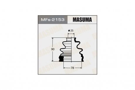 Пильовик шрусу MASUMA MFs2153